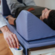 Technician and a Patient, dexa table